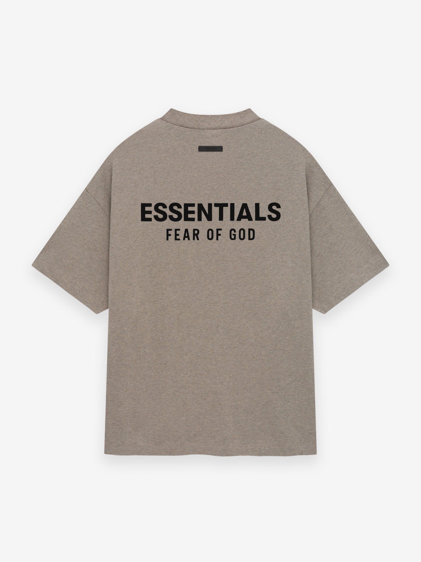 Fear of God Essentials Jersey Crewneck T-shirt (FW24) Heather Gray