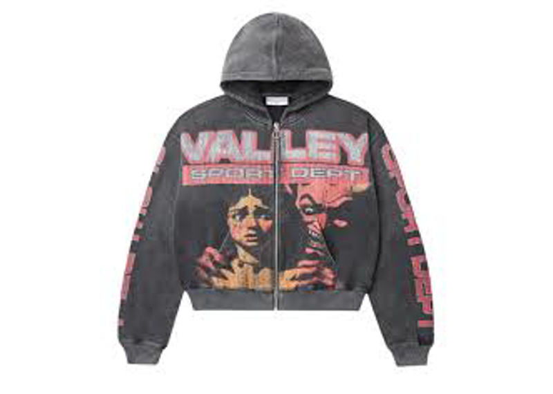 Vale Forever Devils Advocate Zip Up Hoodie Black