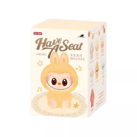 THE MONSTERS - Have a Seat Vinyl Plush Labubu Blind Box (1 Blind Box)