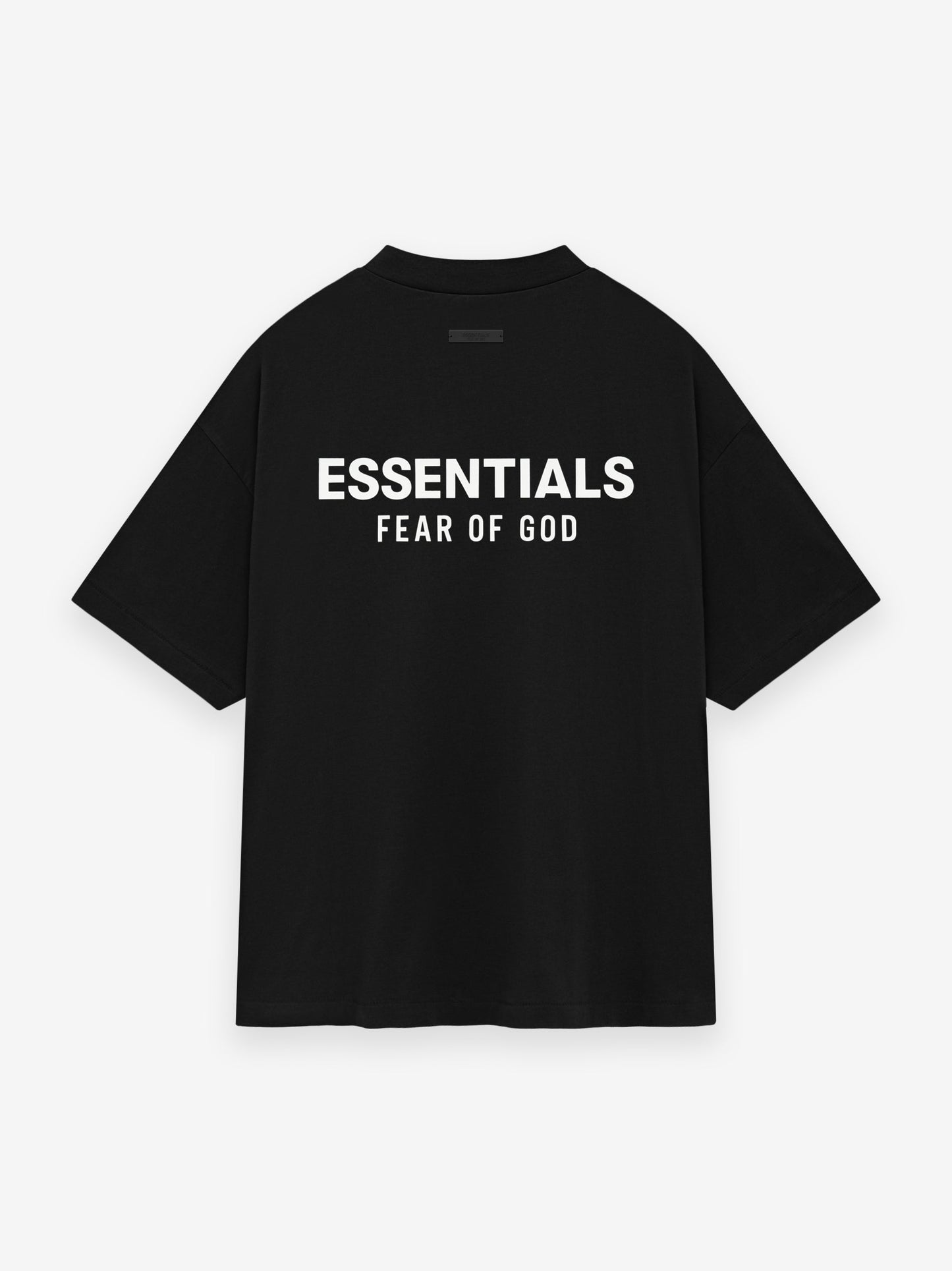 Fear of God Essentials Jersey Crewneck T-Shirt (FW24) Black