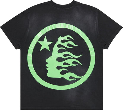 Hellstar Classic T-Shirt (Gel Print) Black/Green