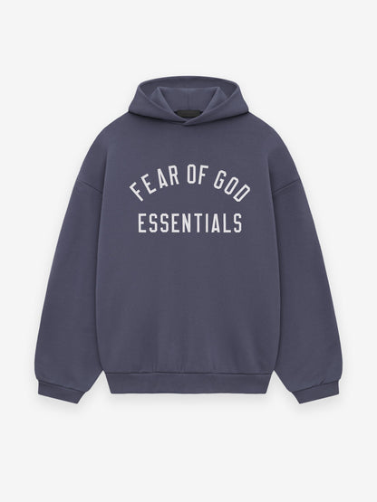 Fear of God Essentials Fleece Hoodie (FW24) Marine