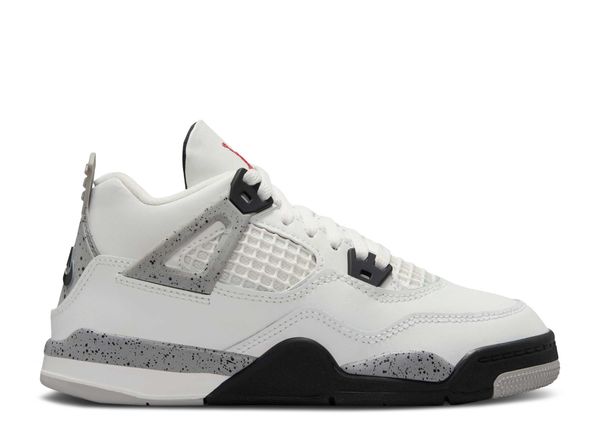 Air Jordan 4 Retro OG PS White Cement 2025