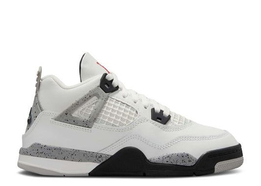 Air Jordan 4 Retro OG PS White Cement 2025