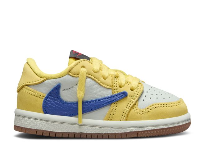 Travis Scott x Air Jordan 1 Retro Low OG SP TD Canary