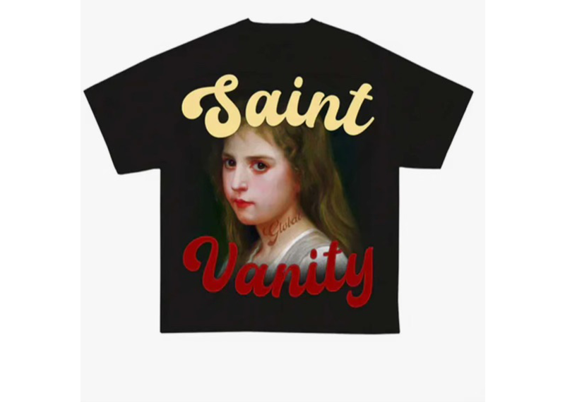 Saint Vanity Global Tee Black