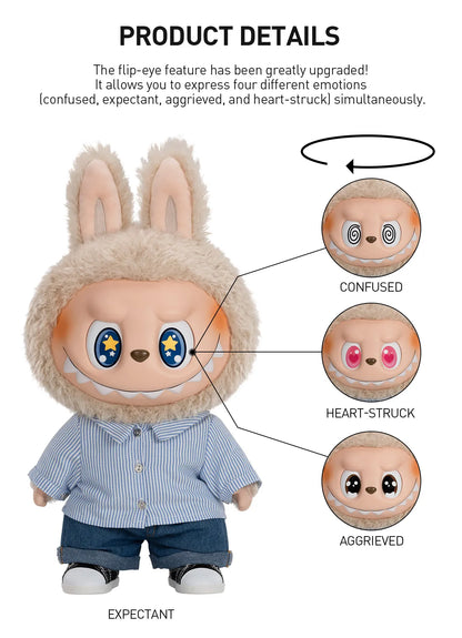 THE MONSTERS - FLIP WITH ME Labubu Vinyl Plush Doll