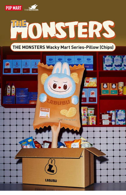 THE MONSTERS Labubu Wacky Mart Series-Pillow (Chips)