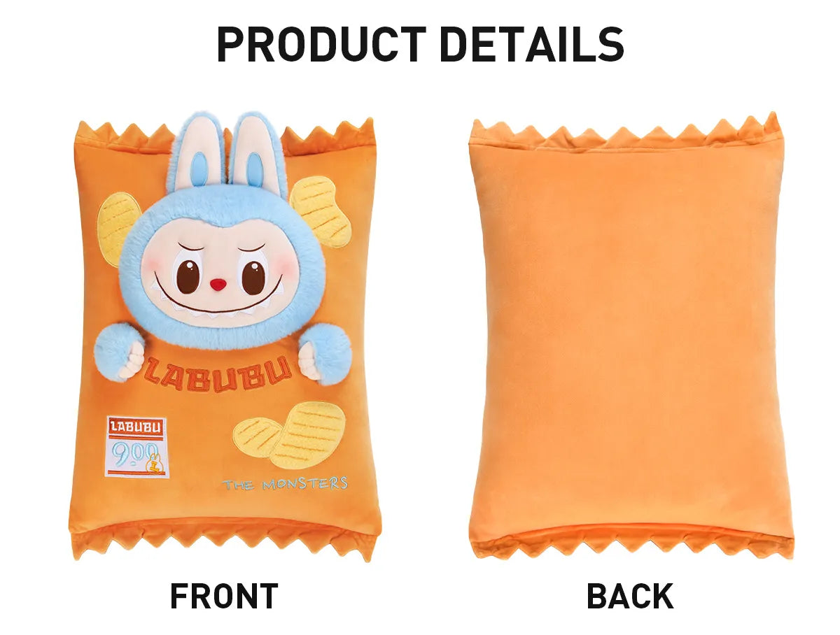 THE MONSTERS Labubu Wacky Mart Series-Pillow (Chips)