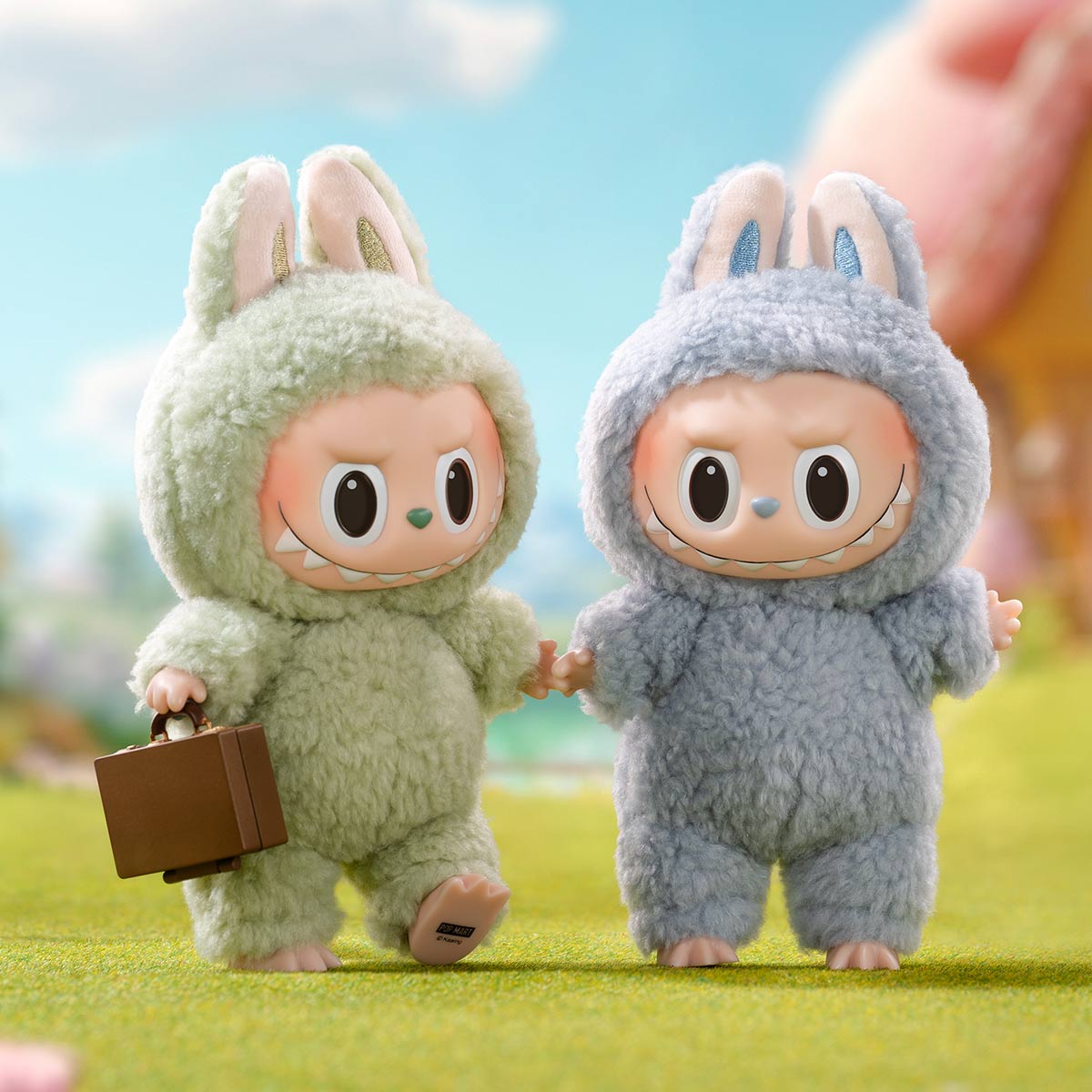 THE MONSTERS - Exciting Macaron Vinyl Plush Labubu Blind Box (1 Blind Box)