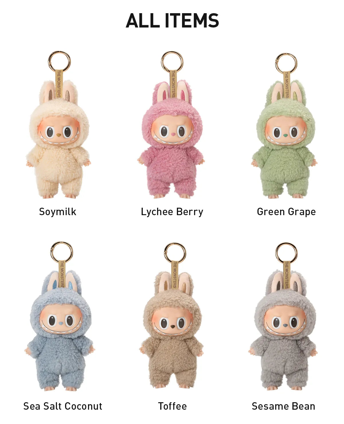 THE MONSTERS - Exciting Macaron Vinyl Plush Labubu Blind Box (1 Blind Box)