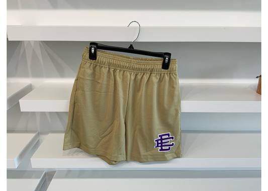 ERIC EMANUEL EE BASIC SHORT KHAKI/PURPLE