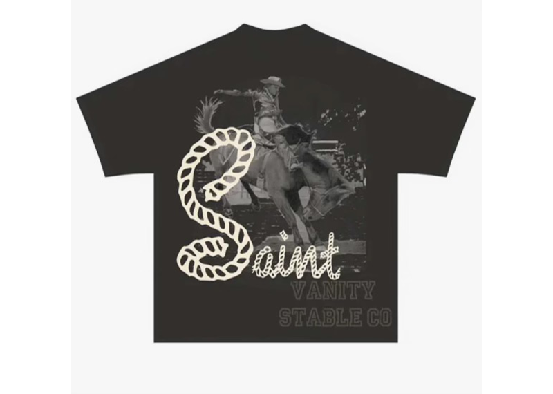 Saint Vanity Stable Tee Faded Black