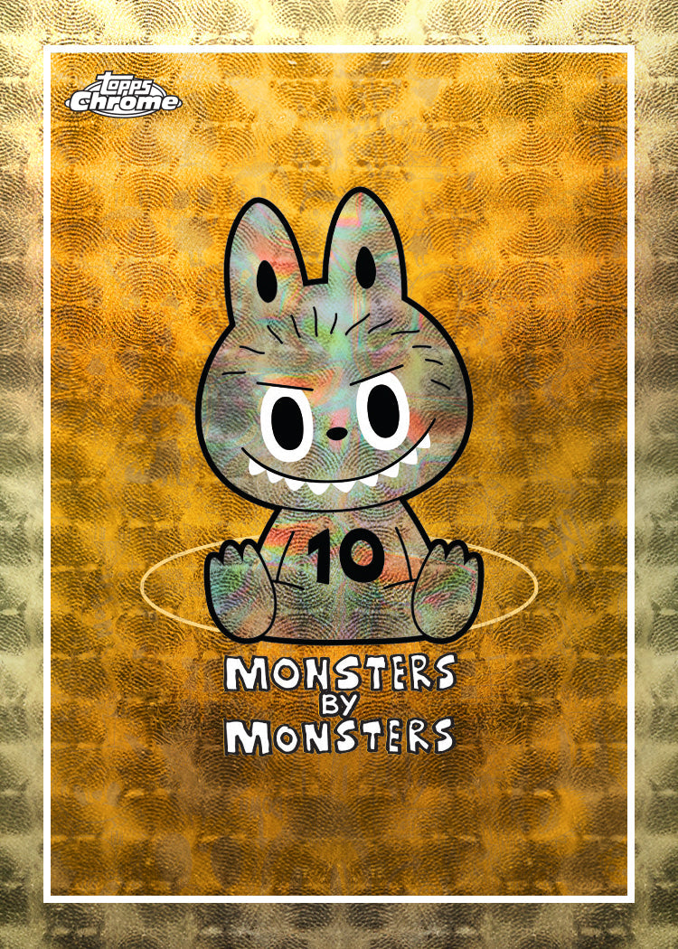 2025 Topps Chrome Labubu Hobby Box Sealed.