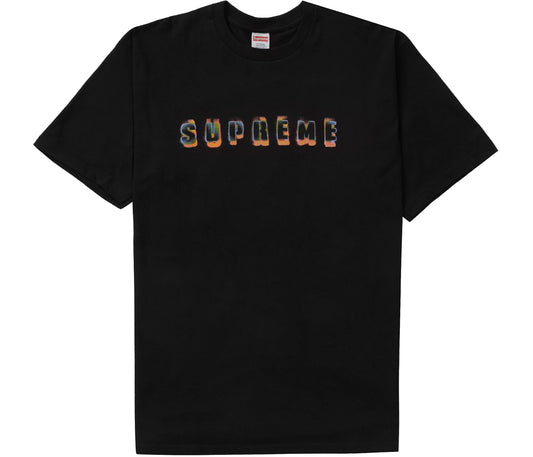 Supreme Stencil Tee Black