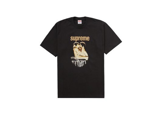 Supreme Kiss Tee Black