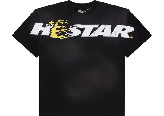 Hellstar Studios Cartoon Logo T-Shirt Yellow