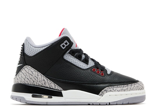 Air Jordan 3 Retro OG GS Black Cement 2024