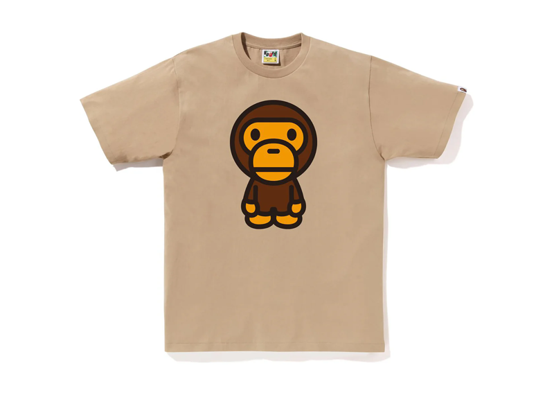 A BATHING APE BABY MILO- BEIGE