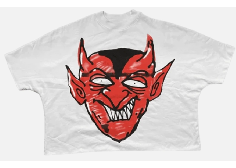 Billionaire Studios Demon Tee White