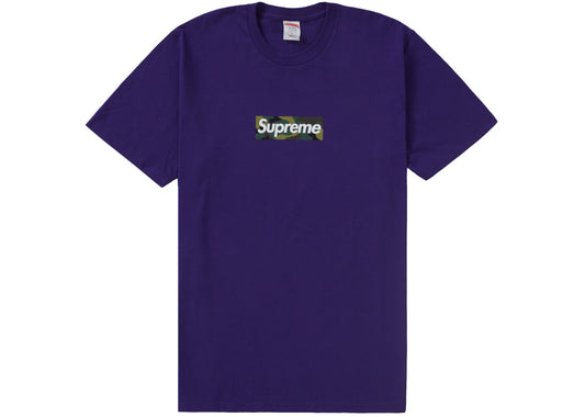 Supreme Box Logo Tee (FW23) Purple