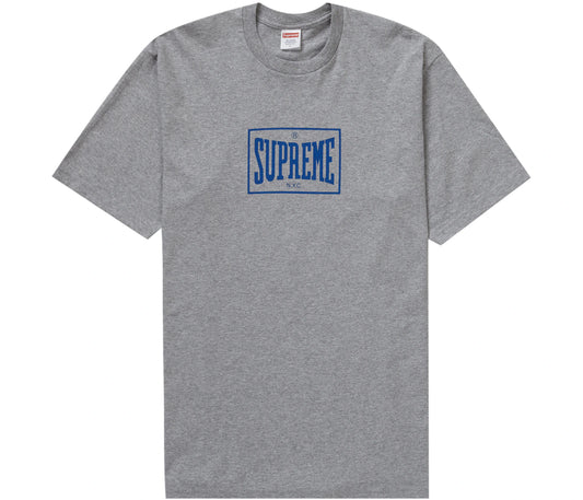 Supreme Warm Up Tee Heather Grey