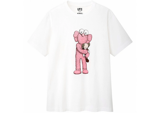 KAWS x Uniqlo Pink BFF Tee