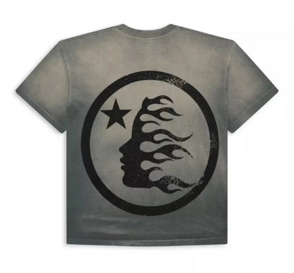 Hellstar Sport Logo T-Shirt  (Washed Grey)