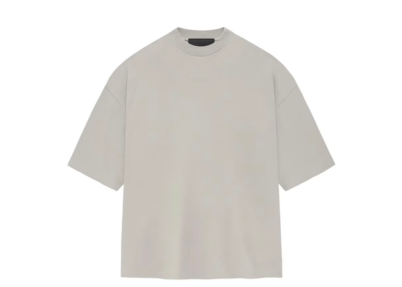 Fear of God Essentials Tee Silver Cloud