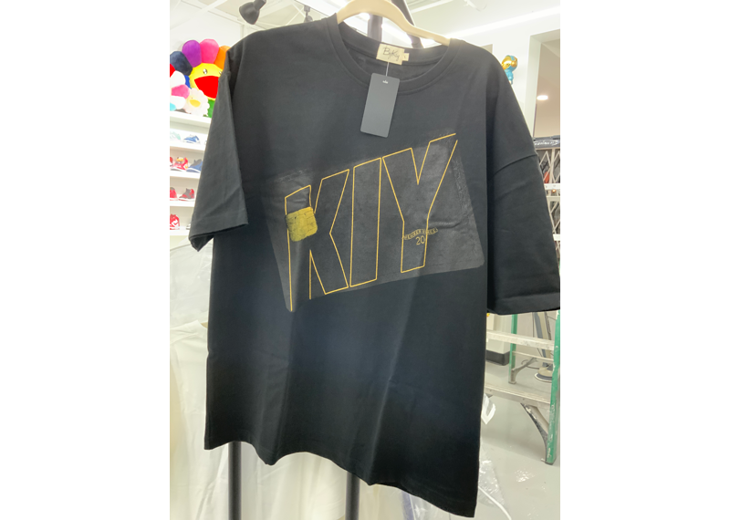 KOOL KIY BLACK AND GOLD TEE