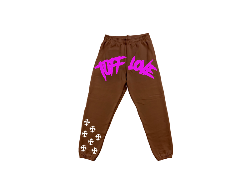 Tuff Love Sweatpants (Brown)