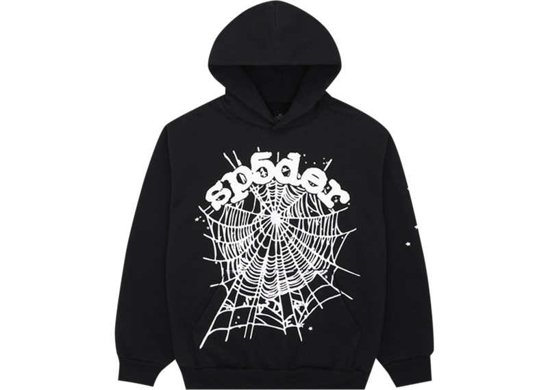 Sp5der OG Web Sweatshirt Black