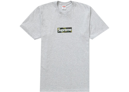 Supreme Box Logo Tee (FW23) Ash Grey