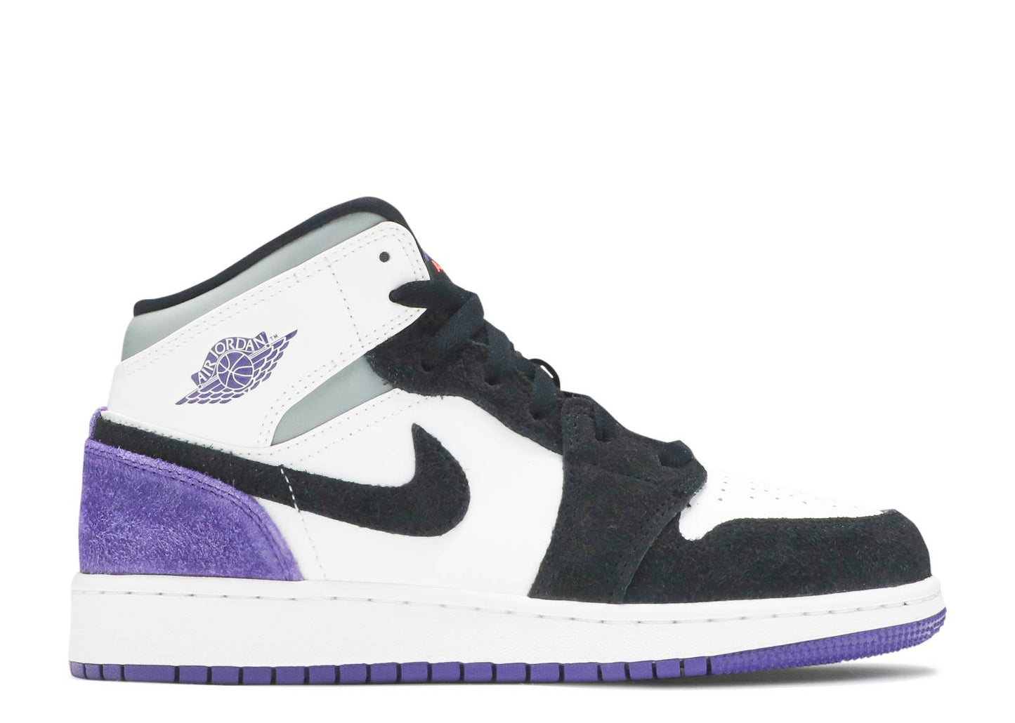 Air Jordan 1 Mid SE GS Varsity Purple