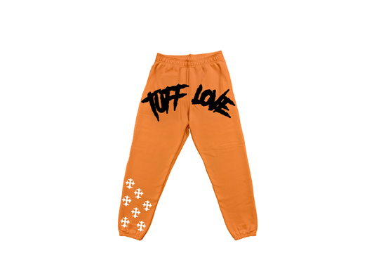 Tuff Love Sweatpants (Orange)