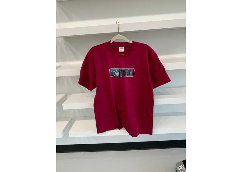 SUPREME TEE BURGUNDY JAZZ