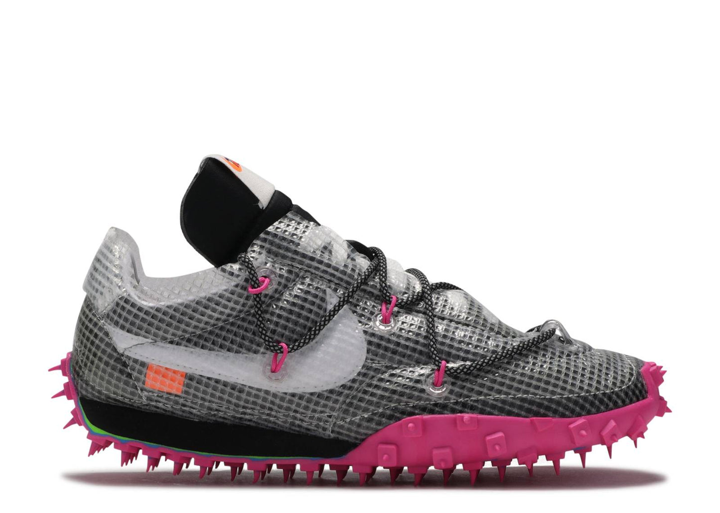 Off-White x Wmns Waffle Racer Fuchsia