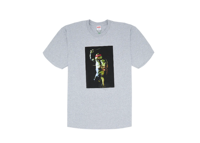 SUPREME RAPHAEL TEE HEATHER GREY