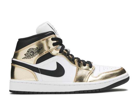 Air Jordan 1 Mid SE Metallic Gold