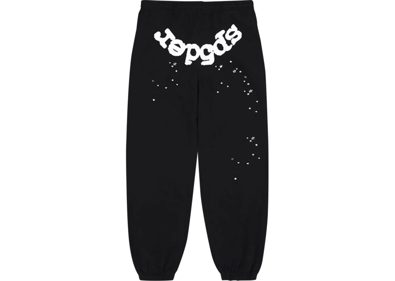 Sp5der OG Web Sweatpants Black