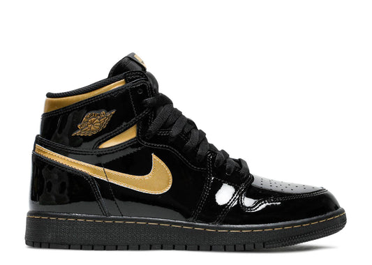 Air Jordan 1 Retro High OG Black Metallic Gold