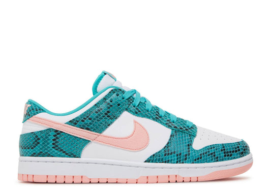 Dunk Low Washed Teal Snakeskin