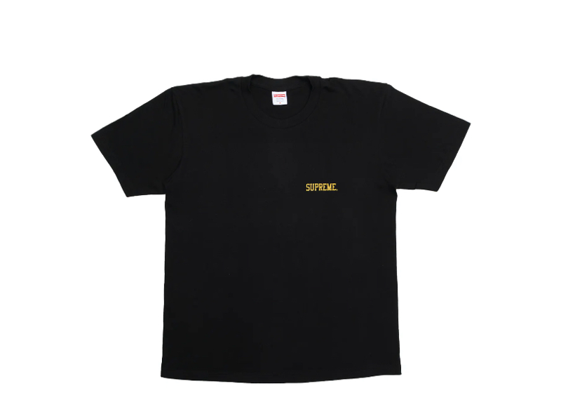 SUPREME TEE AUTOMOBILI LAMBORGHINI BLACK